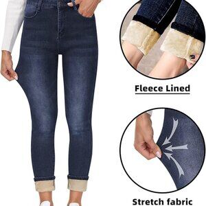 Women's Fleece Lined Jeans - Size 12